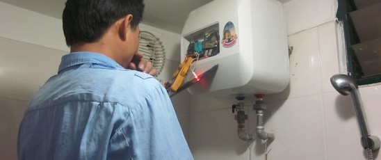 Sửa bình nóng lạnh tại Hoàng Mai