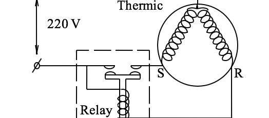 Cấu tạo hoạt động của rơle nhiệt (thermic, rơle bảo vệ) máy nén